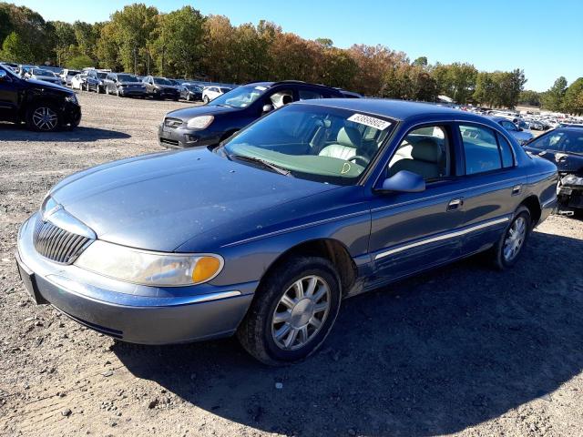 1LNHM97V4XY690243 - 1999 LINCOLN CONTINENTA BLUE photo 2