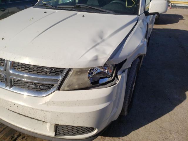 3D4PH1FG5BT518888 - 2011 DODGE JOURNEY MA WHITE photo 9