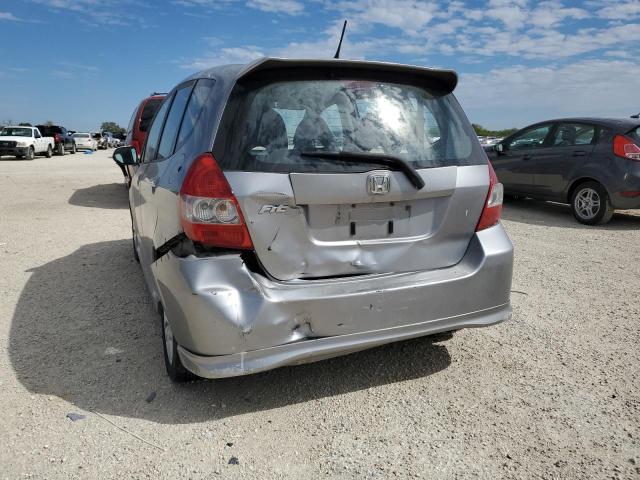 JHMGD37617S039143 - 2007 HONDA FIT S SILVER photo 9