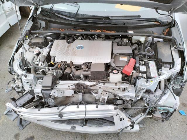 JTDKAMFP9M3189687 - 2021 TOYOTA PRIUS PRIM Silber Foto 7