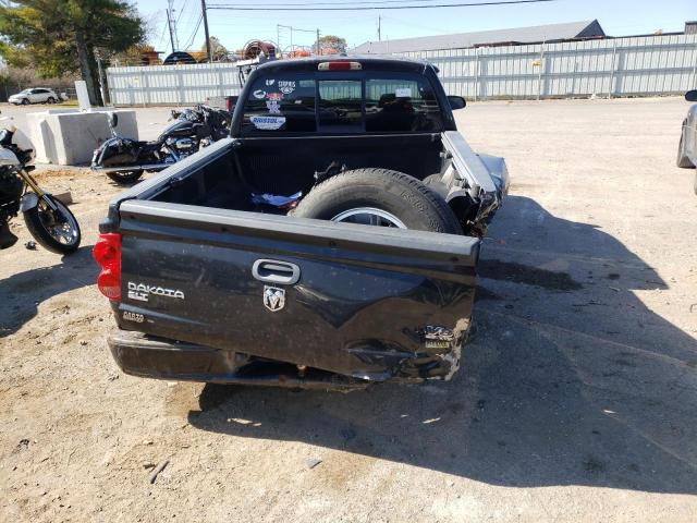 1D7HW48NX8S574393 - 2008 DODGE DAKOTA QUA BLACK photo 9