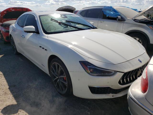 ZAM57XSL9K1317849 - 2019 MASERATI GHIBLI LUX WHITE photo 1