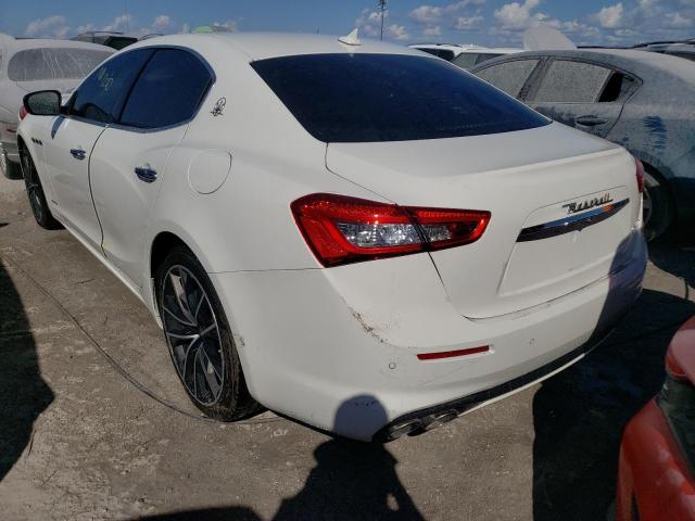 ZAM57XSL9K1317849 - 2019 MASERATI GHIBLI LUX WHITE photo 3