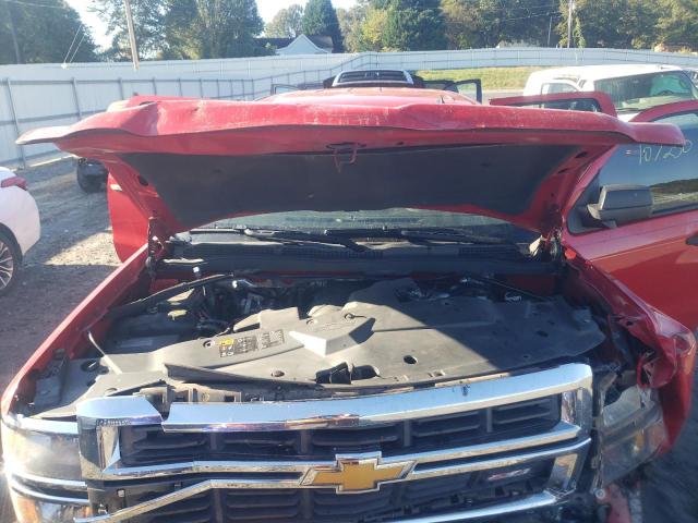 3GCUKREC2EG313153 - 2014 CHEVROLET SILVER1500 RED photo 7