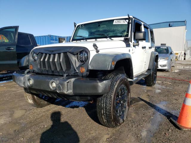1C4BJWDG2CL121762 - 2012 JEEP WRANGLER U თეთრი ფოტო 2