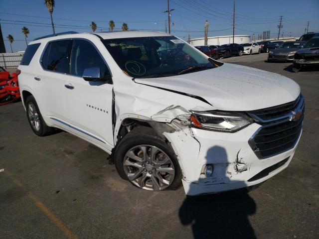 1GNERKKW0KJ257530 - 2019 CHEVROLET TRAVERSE P WHITE photo 1