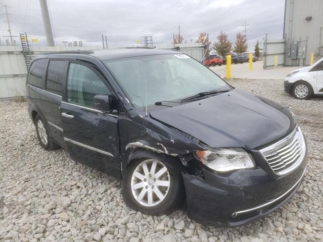 2C4RC1BG3ER420069 - 2014 CHRYSLER TOWN & COU GRAY photo 1