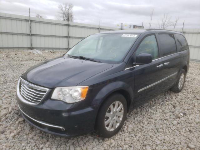 2C4RC1BG3ER420069 - 2014 CHRYSLER TOWN & COU GRAY photo 2