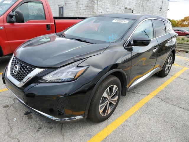 5N1AZ2AS7LN176228 - 2020 NISSAN MURANO BLACK photo 2