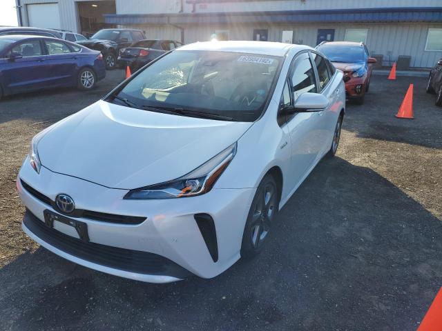 JTDKAMFU9M3135988 - 2021 TOYOTA PRIUS SPEC WHITE photo 2