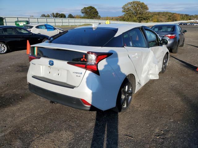 JTDKAMFU9M3135988 - 2021 TOYOTA PRIUS SPEC WHITE photo 4