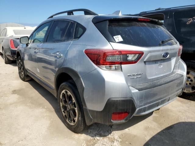 JF2GTAPCXM8254576 - 2021 SUBARU CROSSTREK SILVER photo 3