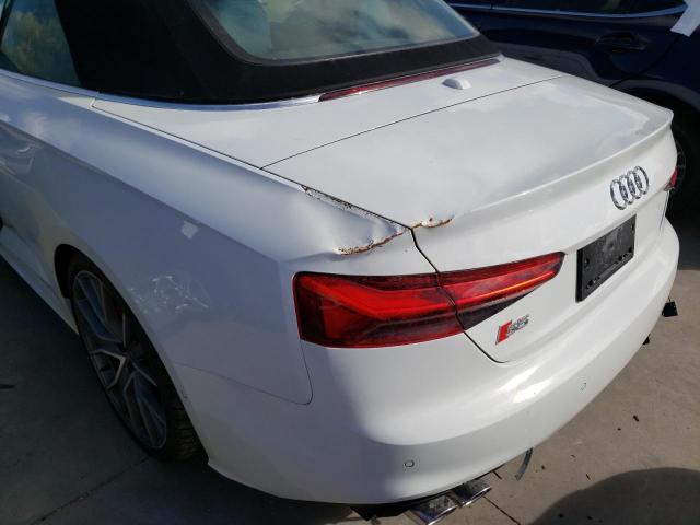 WAUY4GF59MN002175 - 2021 AUDI S5 PRESTIG WHITE photo 9