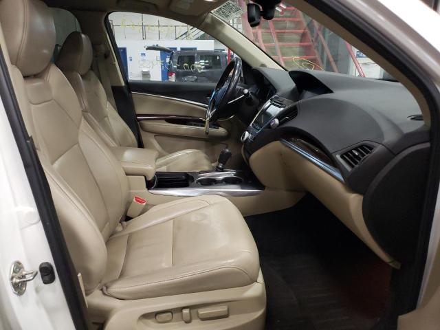 5FRYD4H88EB021226 - 2014 ACURA MDX ADVANC თეთრი ფოტო 5