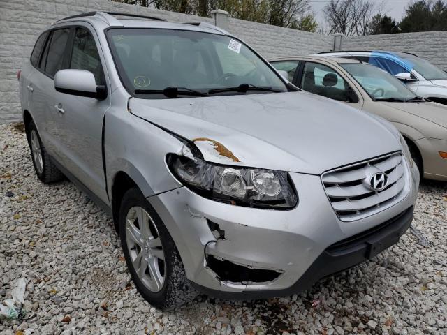 5XYZK4AG7BG083038 - 2011 HYUNDAI SANTA FE L SILVER photo 1