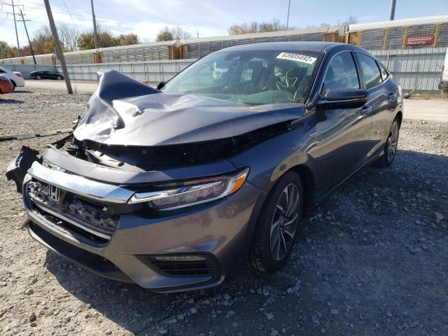 19XZE4F93KE032618 - 2019 HONDA INSIGHT TO GRAY photo 2