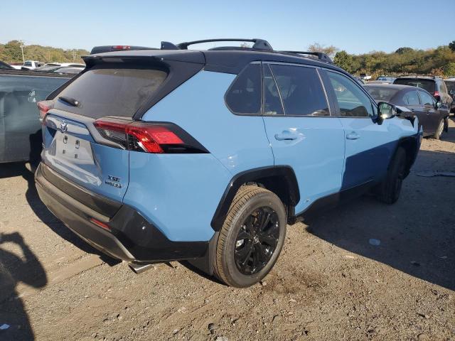 JTME6RFV5NJ023531 - 2022 TOYOTA RAV4 XSE BLUE photo 4