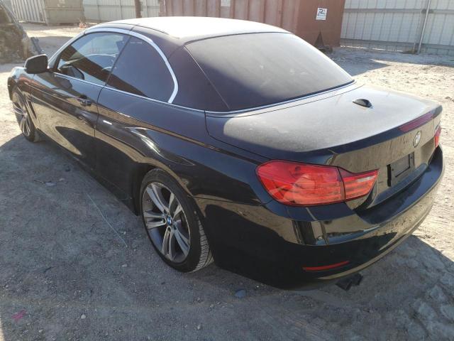 WBA3V7C51G5A28837 - 2016 BMW 428 I SULE BLACK photo 3