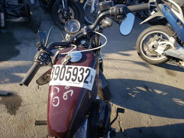 1HD1LC315MB411517 - 2021 HARLEY-DAVIDSON XL1200 X BURGUNDY photo 5