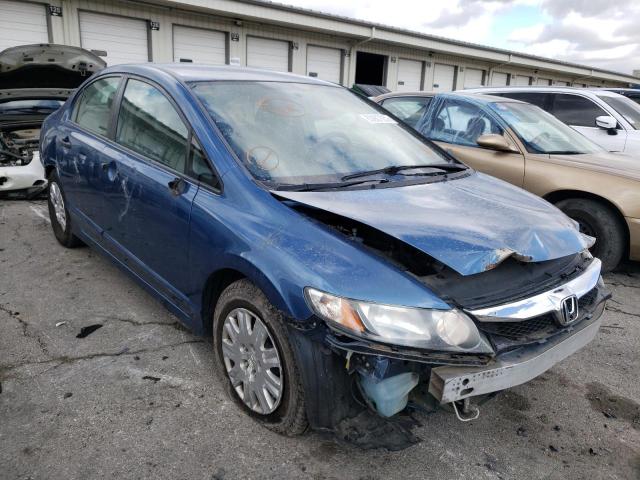 19XFA1F31BE032156 - 2011 HONDA CIVIC VP BLUE photo 1