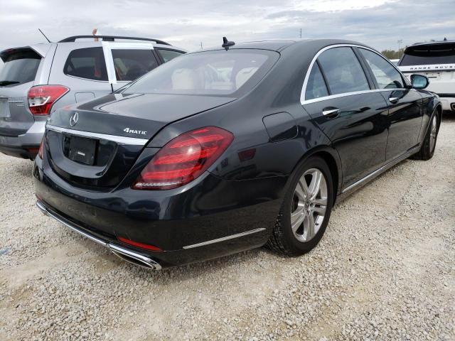 WDDUG8GB9JA395199 - 2018 MERCEDES-BENZ S 560 4MAT BLACK photo 4