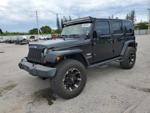 1J4GB59107L143048 - 2007 JEEP WRANGLER S შავი ფოტო 2