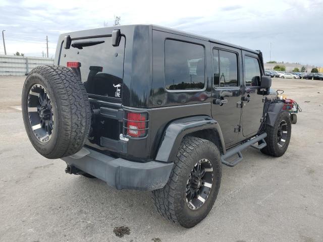 1J4GB59107L143048 - 2007 JEEP WRANGLER S შავი ფოტო 4