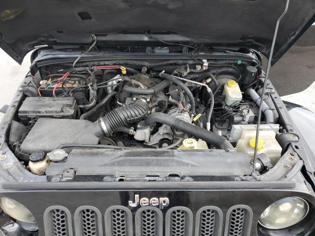 1J4GB59107L143048 - 2007 JEEP WRANGLER S შავი ფოტო 7