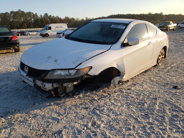 1HGCT1B38EA007198 - 2014 HONDA ACCORD LX- WHITE photo 2