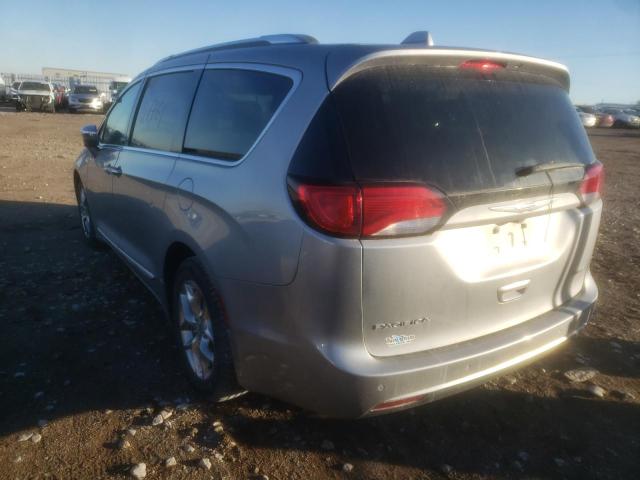 2C4RC1GG0JR232869 - 2018 CHRYSLER PACIFICA L SILVER photo 3