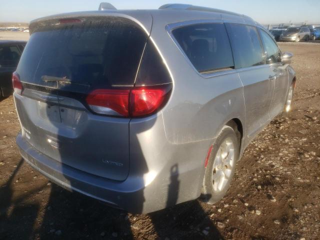 2C4RC1GG0JR232869 - 2018 CHRYSLER PACIFICA L SILVER photo 4