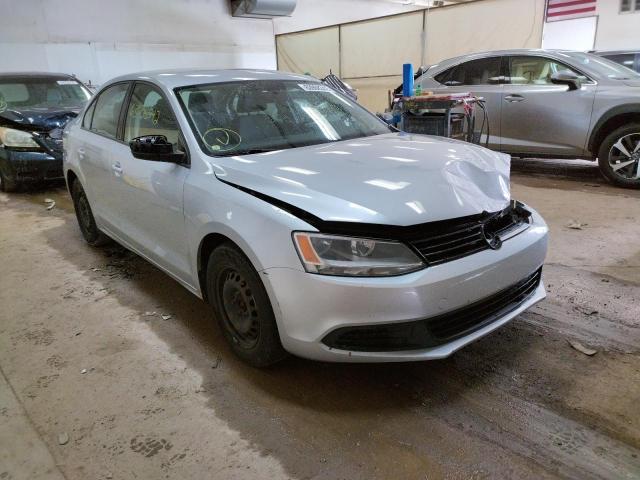 3VW2K7AJXCM356280 - 2012 VOLKSWAGEN JETTA BASE SILVER photo 1