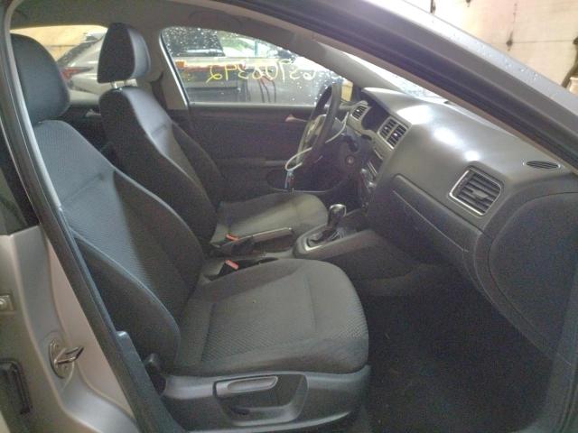 3VW2K7AJXCM356280 - 2012 VOLKSWAGEN JETTA BASE SILVER photo 5