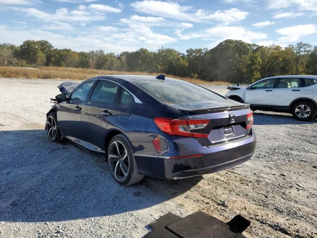 1HGCV1F51JA134634 - 2018 HONDA ACCORD EXL BLUE photo 3