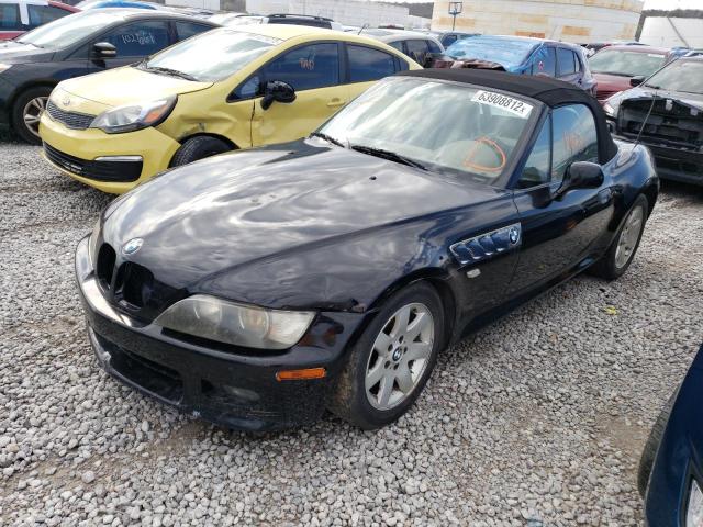 4USCH9342YLF85132 - 2000 BMW Z3 2.3 BLACK photo 2