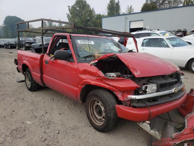 1GCCS1452YK227466 - 2000 CHEVROLET S-10 PU RED photo 1