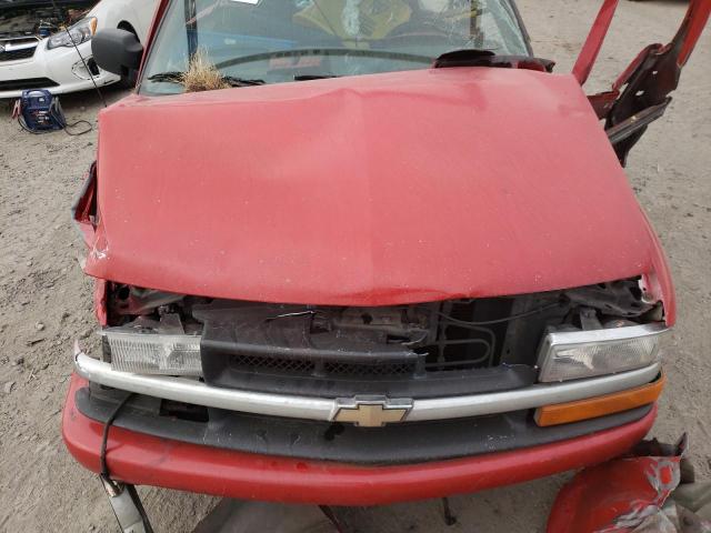 1GCCS1452YK227466 - 2000 CHEVROLET S-10 PU RED photo 7