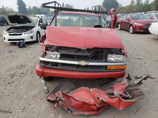 1GCCS1452YK227466 - 2000 CHEVROLET S-10 PU RED photo 9