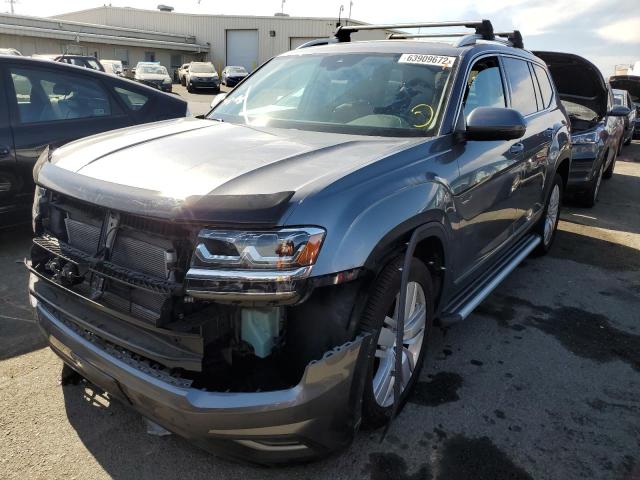 1V2NR2CA2JC558944 - 2018 VOLKSWAGEN ATLAS SEL Boz foto 2