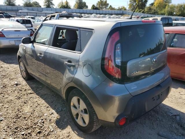 KNDJN2A20E7013721 - 2014 KIA SOUL GRAY photo 3