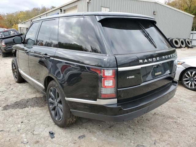 SALGS2WF2EA149522 - 2014 LAND ROVER RANGE ROVE BLACK photo 3