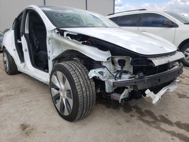 5YJYGDEE6MF083516 - 2021 TESLA MODEL Y Blanc photo 9