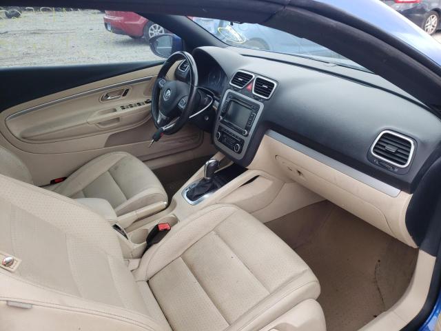 WVWBW7AH7CV001271 - 2012 VOLKSWAGEN EOS KOMFOR 蓝色 照片 5