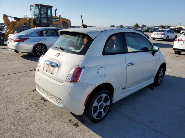 3C3CFFGE6ET172628 - 2014 FIAT 500 ELECTR WHITE photo 4