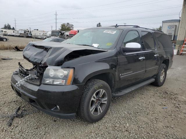 3GNFK16378G188347 - 2008 CHEVROLET SUBURBAN K BLACK photo 2