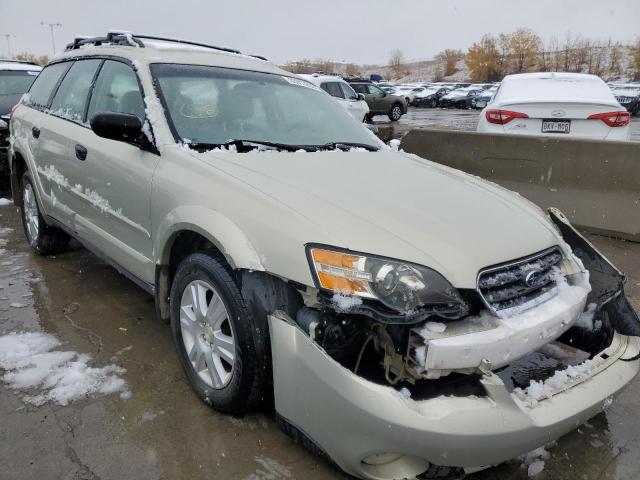 4S4BP61C556360784 - 2005 SUBARU LEGACY OUT BEIGE photo 1