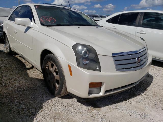 1G6DP577260142441 - 2006 CADILLAC CTS HI FEA WHITE photo 1