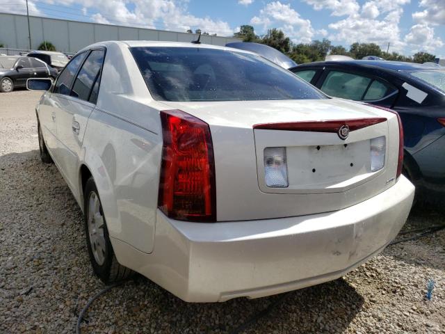 1G6DP577260142441 - 2006 CADILLAC CTS HI FEA WHITE photo 3