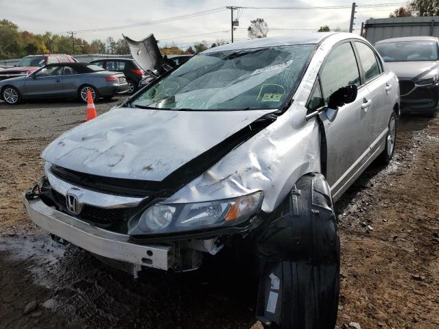 2HGFA1F64AH563527 - 2010 HONDA CIVIC LX-S Gümüş foto 2