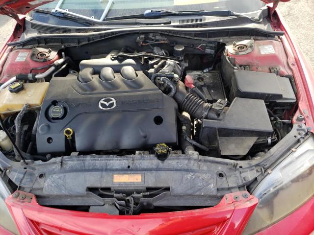 1YVHP84D555M07472 - 2005 MAZDA MAZDA6 RED photo 7